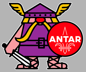 Sticker ANTAR AA086 : Couleur Course