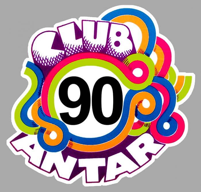 Sticker ANTAR CLUB 90 : Couleur Course