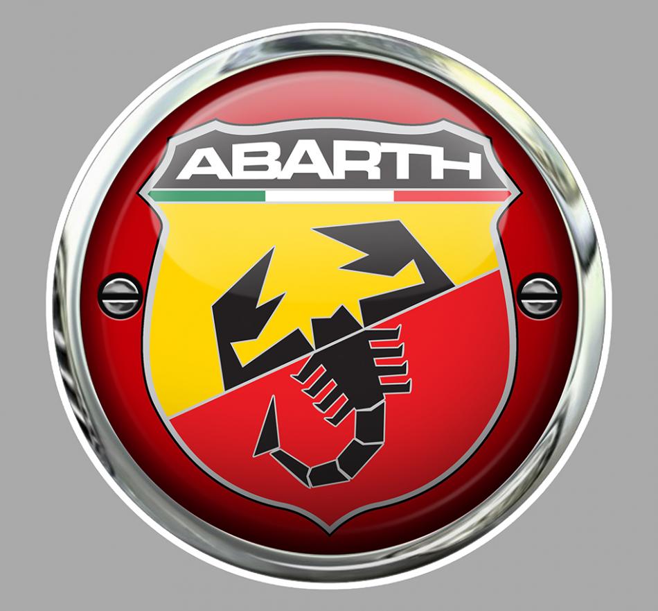 Sticker ABARTH AA181 : Couleur Course