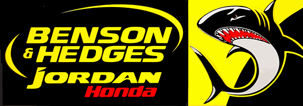 Sticker JORDAN F1 BENSON & HEDGES : Couleur Course