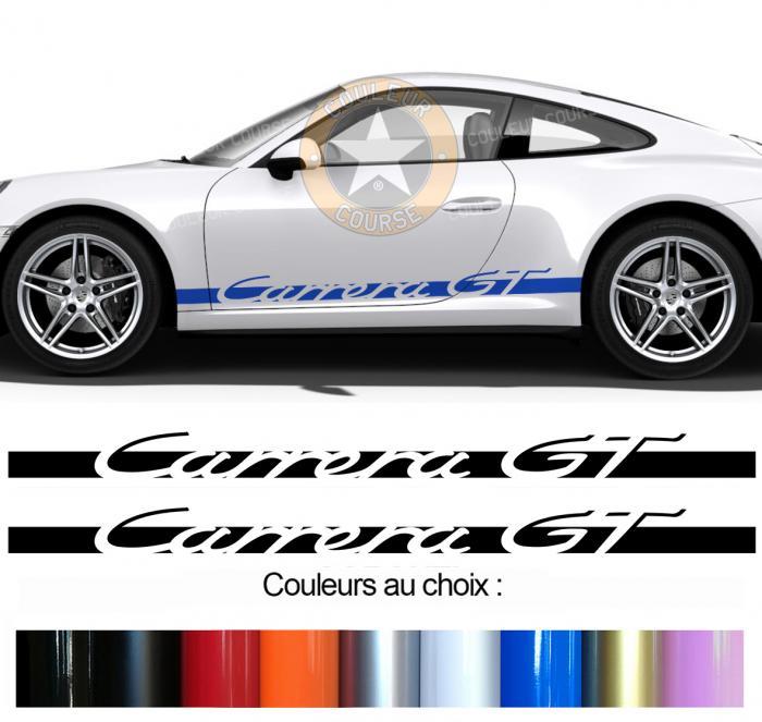 Sticker BANDES PORSCHE 911 964 993 996 997 CARRERA GT : Couleur Course