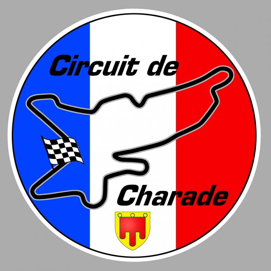 Sticker CIRCUIT DE CHARADE  : Couleur Course