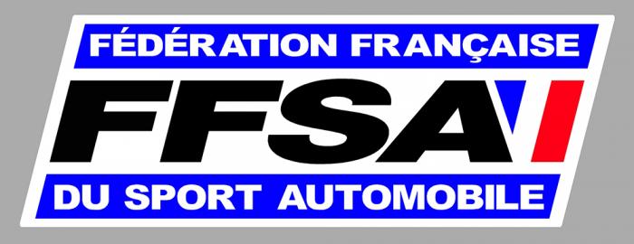 Sticker FFSA : Couleur Course