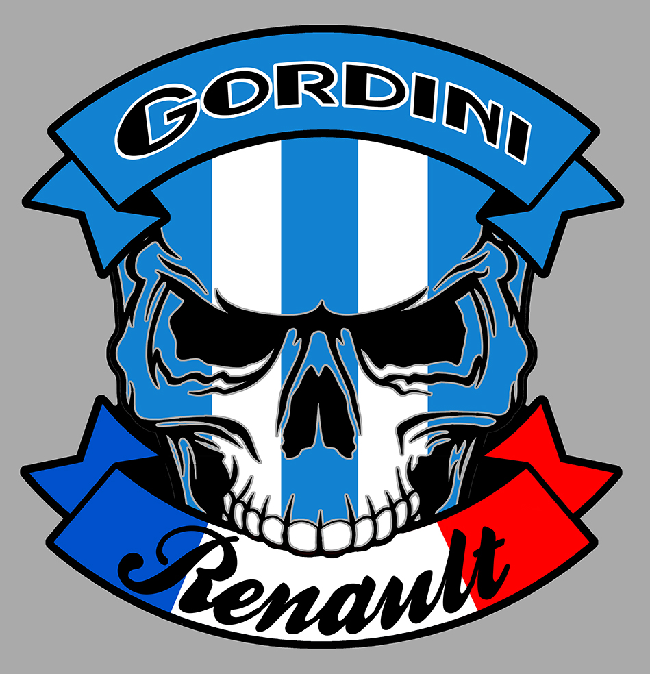 Sticker GORDINI GA094 : Couleur Course