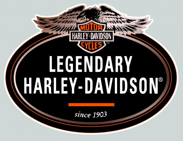 Sticker HARLEY DAVIDSON : Couleur Course
