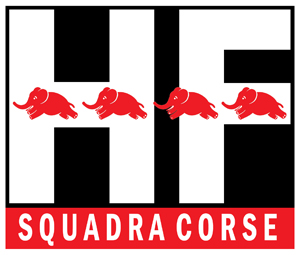 Sticker HF SQUADRA CORSE HA020 : Couleur Course