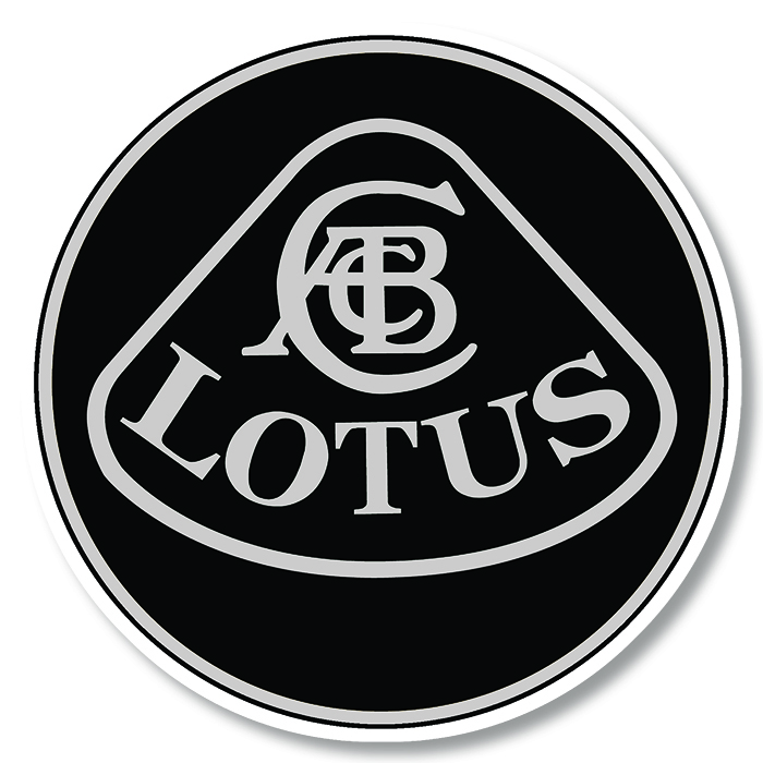 Sticker LOTUS NOIR : Couleur Course