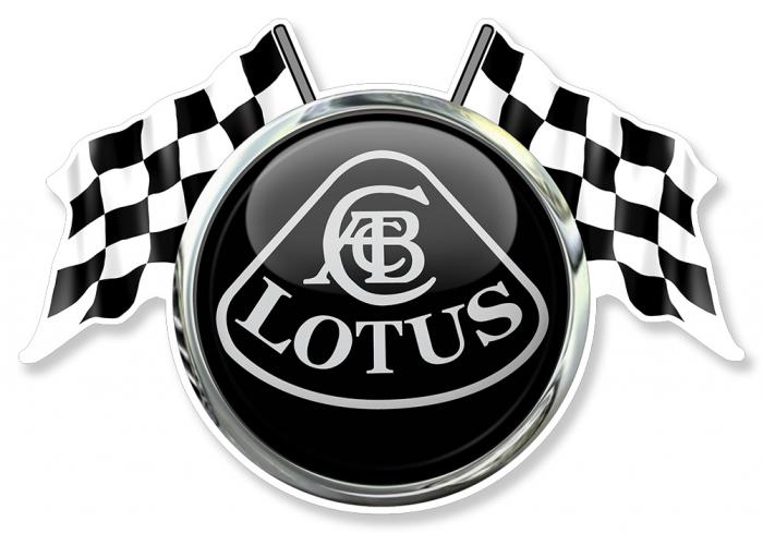 Sticker LOTUS  : Couleur Course