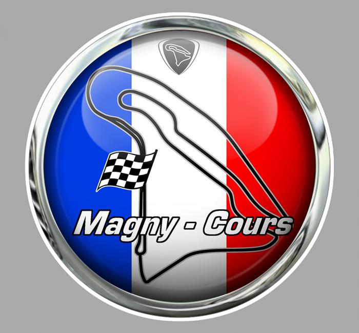 Sticker CIRCUIT MAGNY COURS : Couleur Course