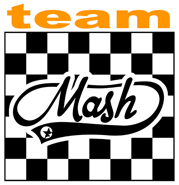 Sticker MASH TEAM : Couleur Course