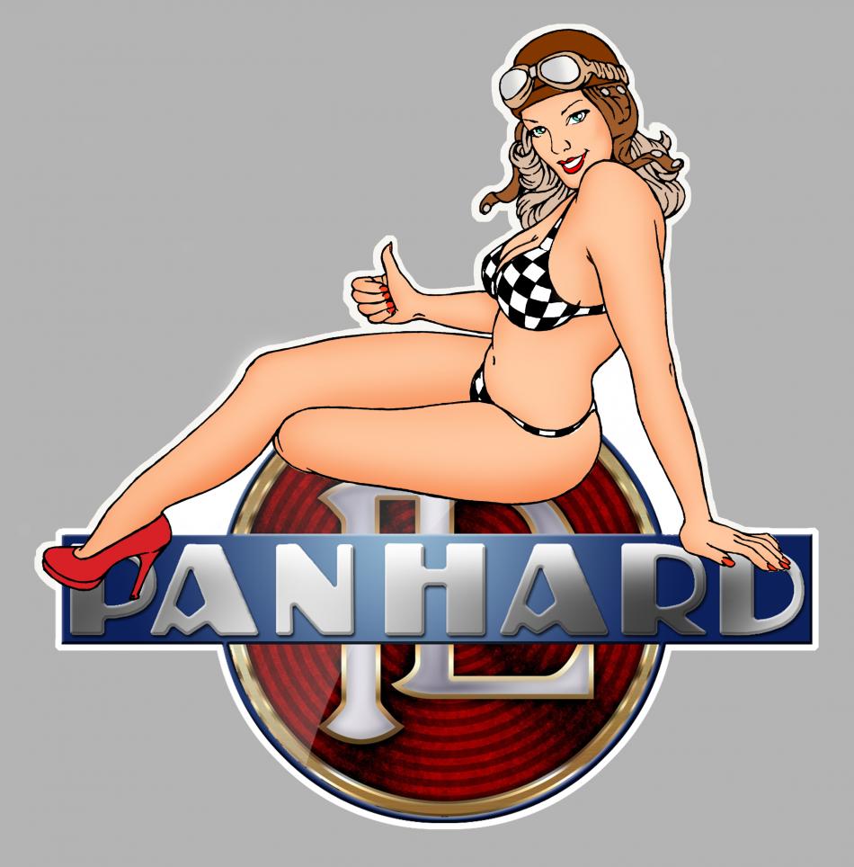 Sticker PINUP PANHARD PA326 : Couleur Course