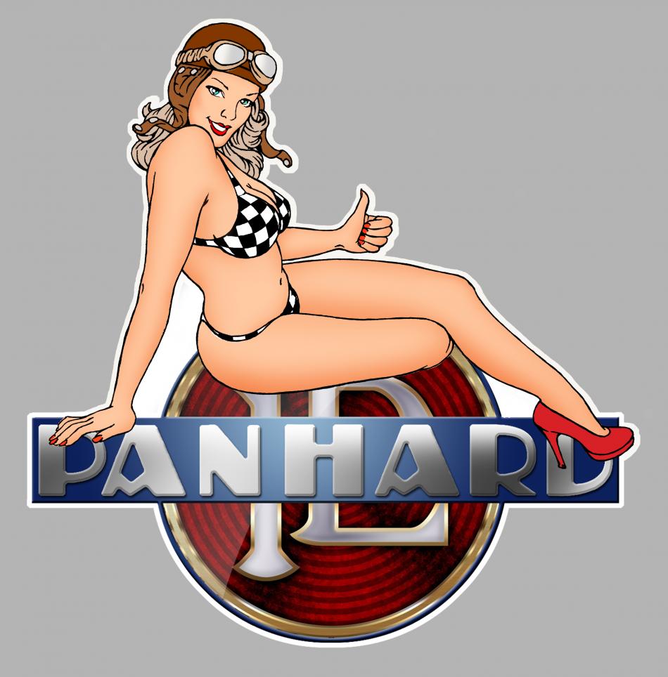 Sticker PINUP PANHARD PA327 : Couleur Course