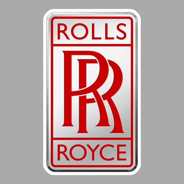 Sticker ROLLS ROYCE : Couleur Course