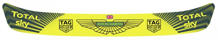 Sticker VISIERE ASTON MARTIN GTE 2020 : Couleur Course