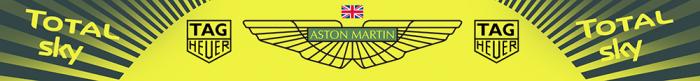 Sticker VISIERE CASQUE ASTON MARTIN GTE 2020 : Couleur Course