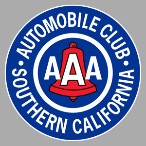 Sticker AAA AUTOMOBILE CLUB USA AA038 : Couleur Course