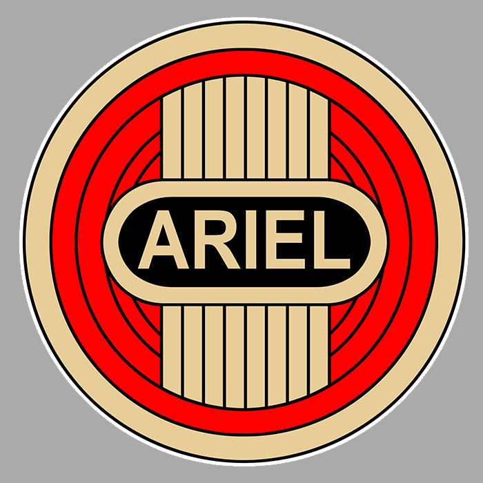 Sticker ARIEL : Couleur Course