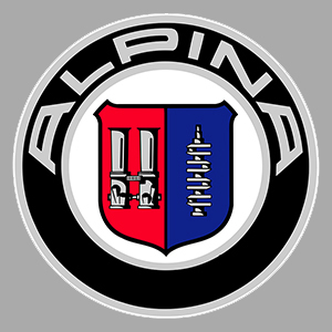 Sticker ALPINA BMW AA123 : Couleur Course
