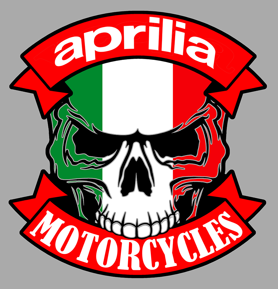 Sticker APRILIA : Couleur Course