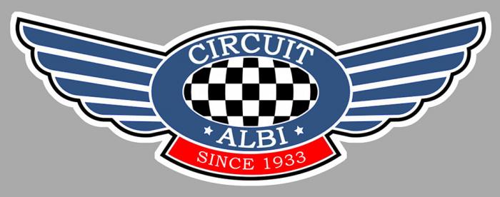 Sticker CIRCUIT ALBI : Couleur Course