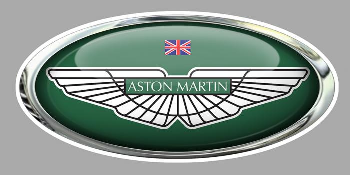 Sticker ASTON MARTIN : Couleur Course