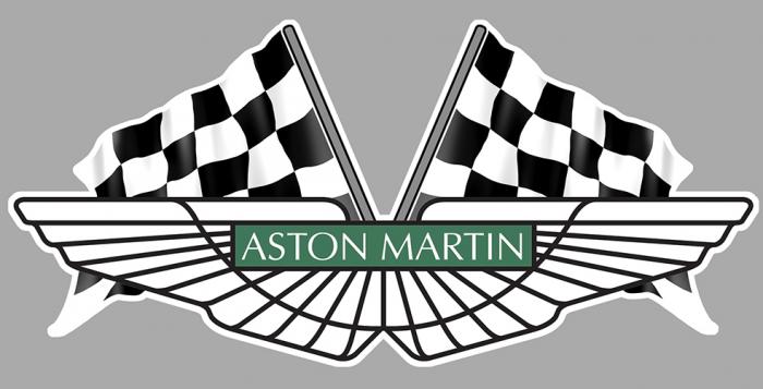 Sticker ASTON MARTIN : Couleur Course