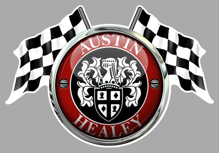 Sticker AUSTIN HEALEY : Couleur Course