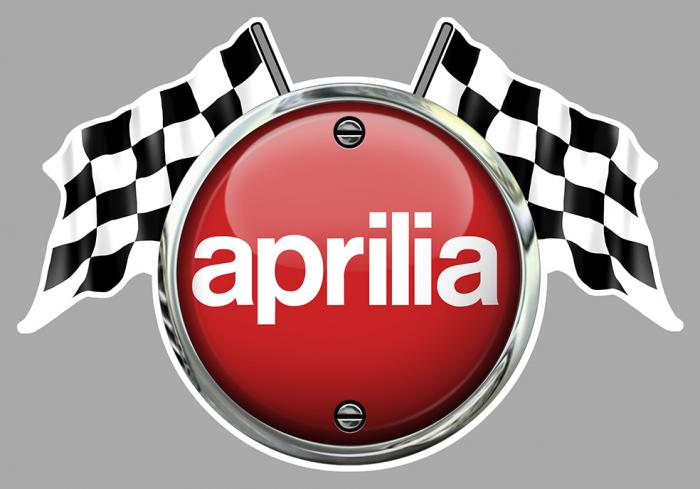 Sticker APRILIA : Couleur Course