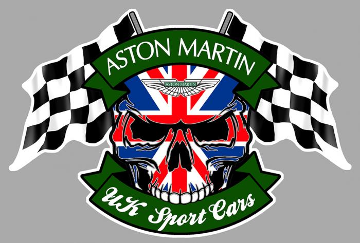 Sticker ASTON MARTIN : Couleur Course