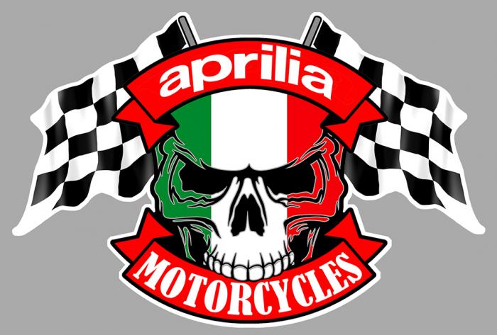 Sticker APRILIA : Couleur Course