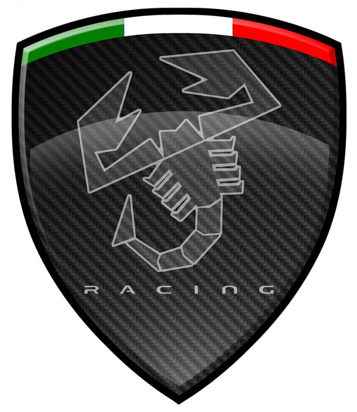 Sticker ABARTH RACING : Couleur Course