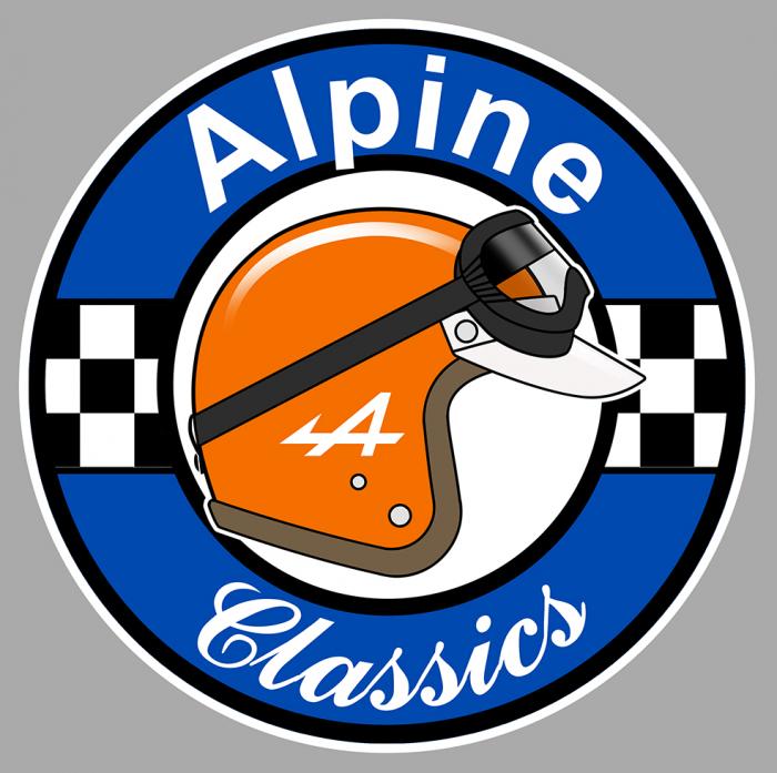 Sticker ALPINE CLASSICS : Couleur Course