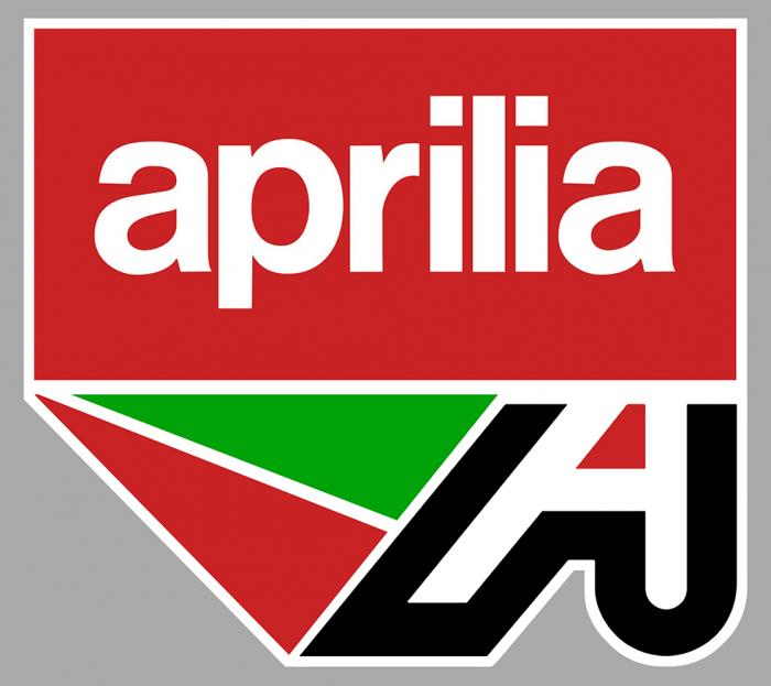 Sticker APRILIA : Couleur Course