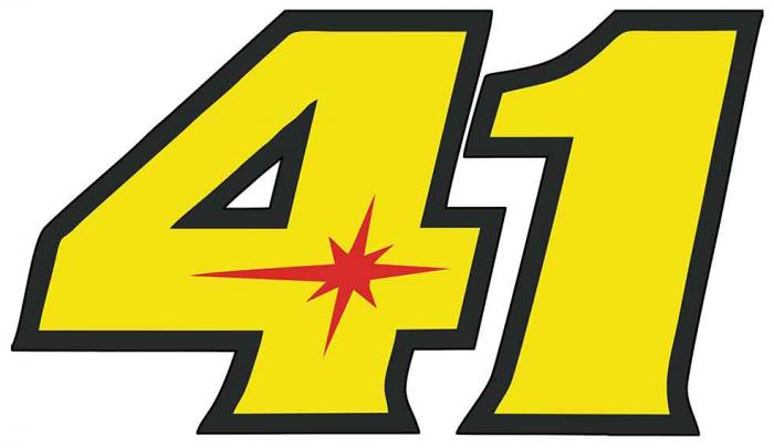 Sticker ALEIX ESPARGARO #41 MOTO GP : Couleur Course