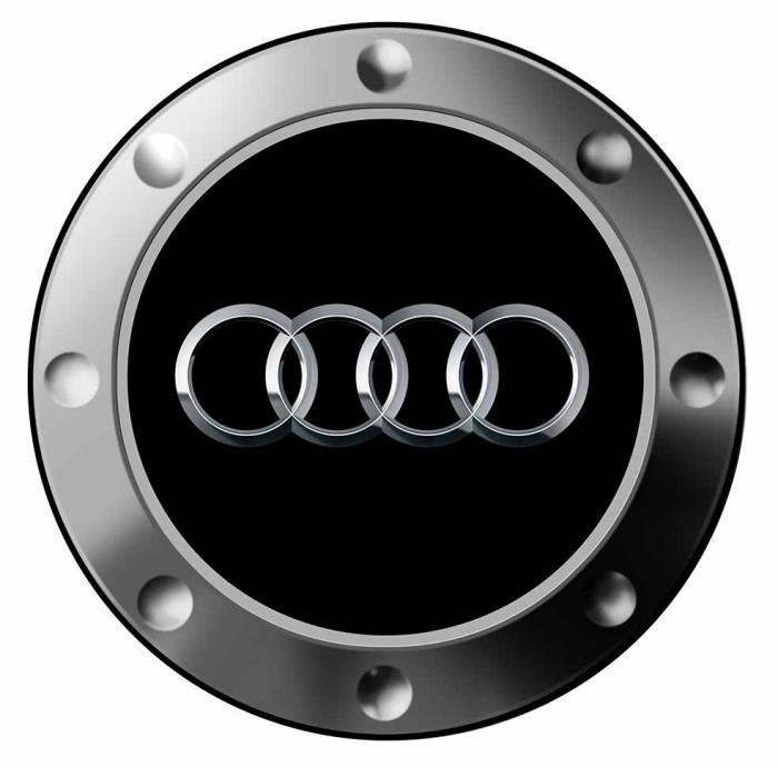 Sticker AUDI  : Couleur Course