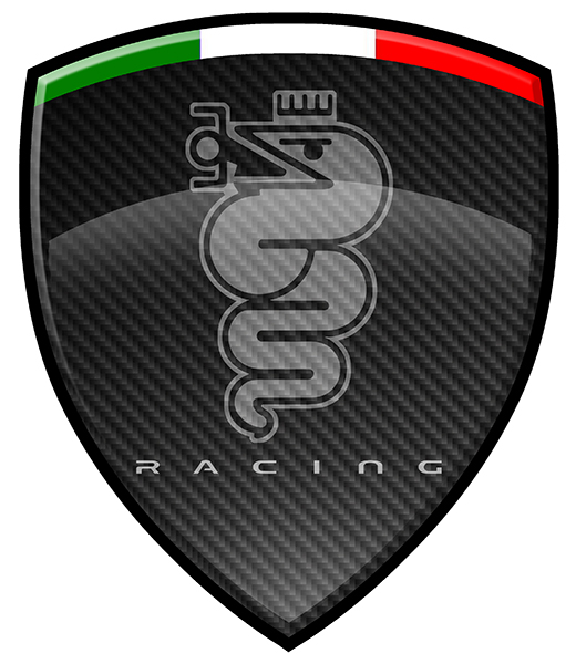 Sticker ALFA ROMEO RACING : Couleur Course