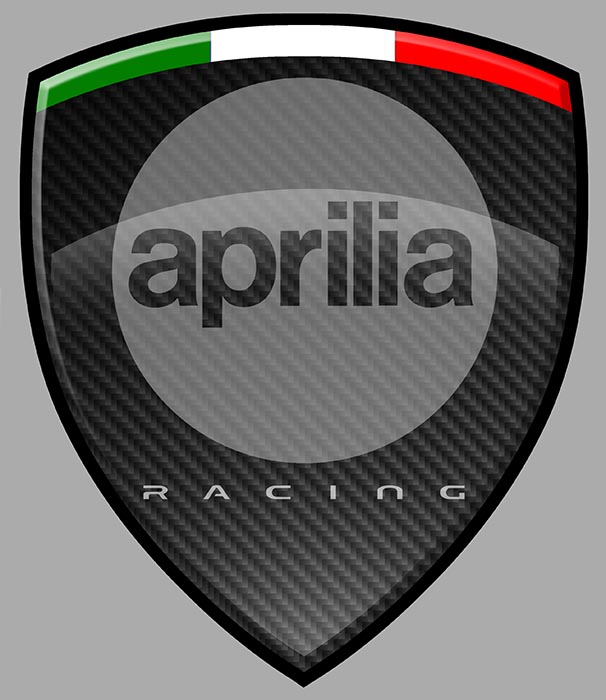 Sticker APRILIA RACING : Couleur Course