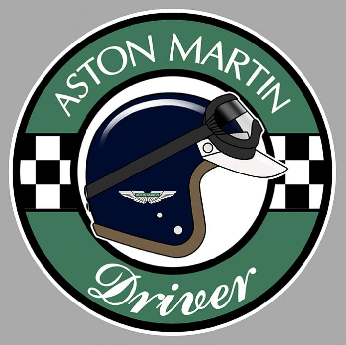 Sticker ASTON MARTIN DRIVER : Couleur Course
