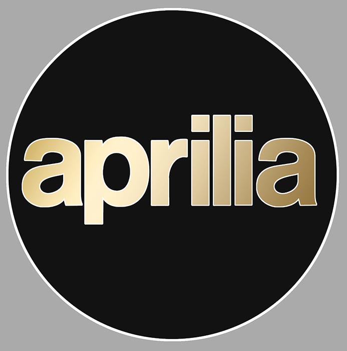 Sticker APRILIA : Couleur Course