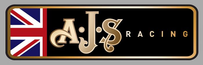 Sticker AJS RACING : Couleur Course