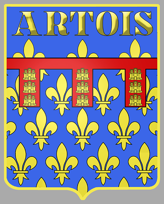 Sticker ESCADRON 1/13 ARTOIS : Couleur Course