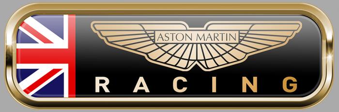 Sticker ASTON MARTIN RACING : Couleur Course