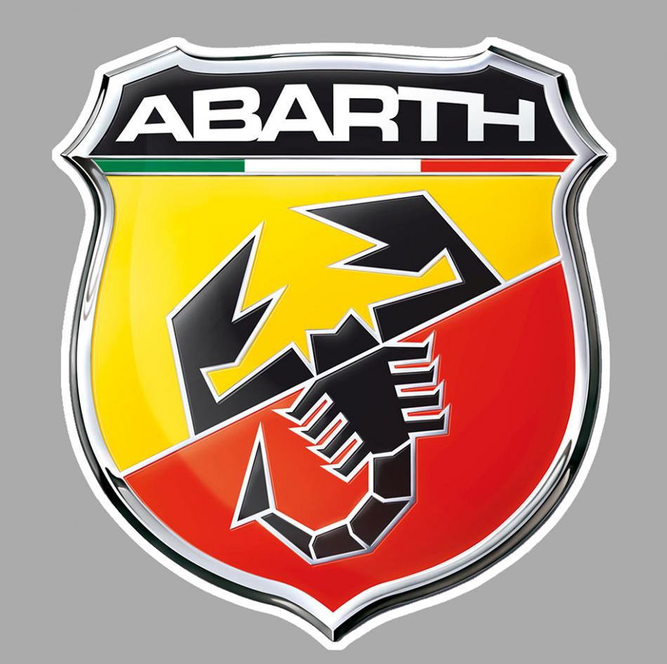 Sticker ABARTH AA184 : Couleur Course