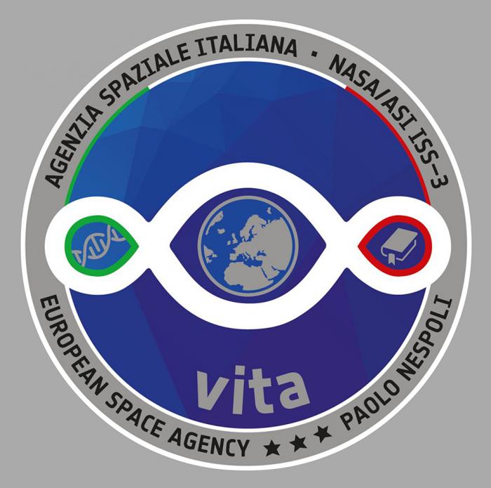 Sticker VITA ISS ESA : Couleur Course