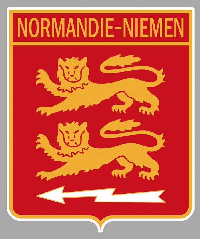 Sticker NORMANDIE NIEMEN : Couleur Course