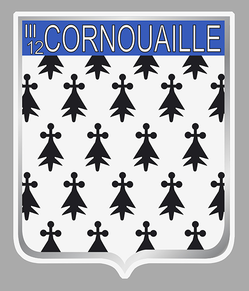 Sticker EC 3 12 CORNOUAILLE : Couleur Course