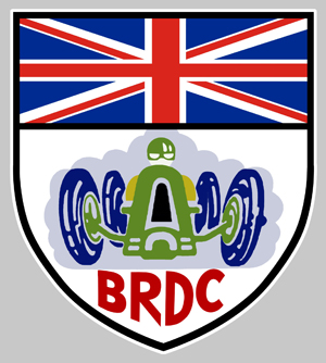 Sticker BRDC : Couleur Course