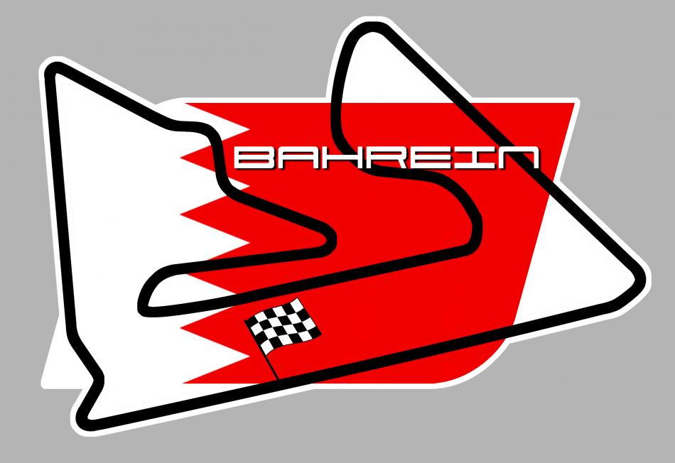 Sticker CIRCUIT BARHEIN : Couleur Course