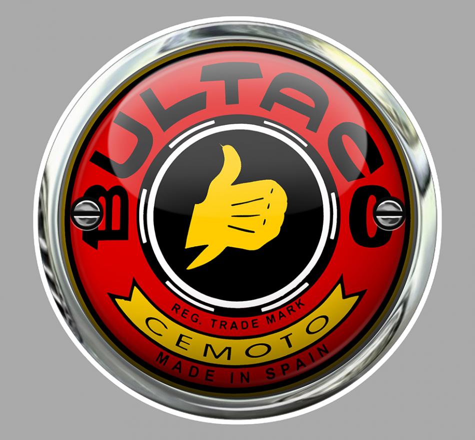 Sticker BULTACO : Couleur Course