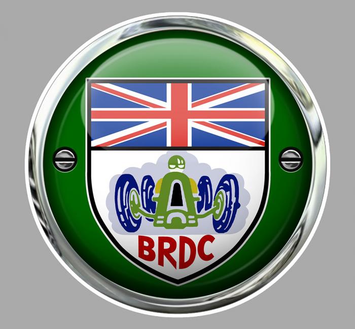 Sticker BRDC : Couleur Course
